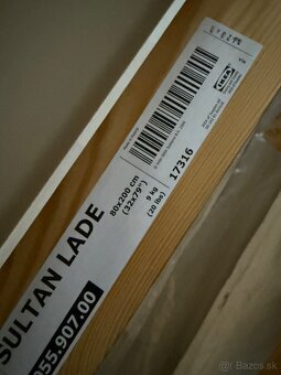 Kovova postel Ikea - 3