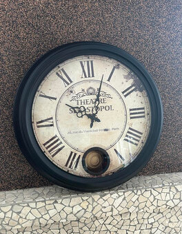 Vintage nástenné hodiny - 3