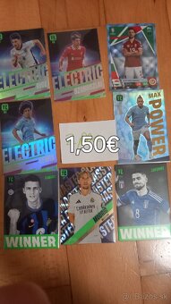 Futbalové karty od 15c po 5€ - 3