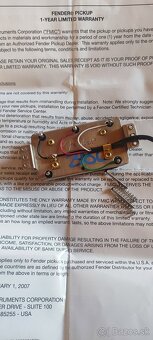 Gitarový snímač HB Fender - 3