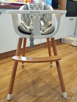 Detská jedálenská stolička Kinderkraft 2v1 - 3