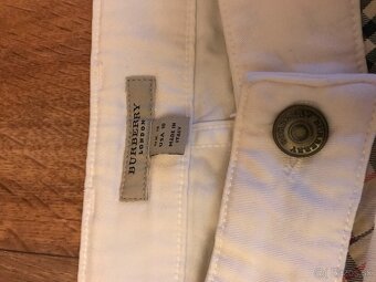 BURBERRY originál luxusne damske nohavice 38/40 - 3
