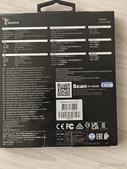Nový Externý hardisk SSD 2,5" ADATA 240GB - 3