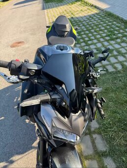 Vyžšie plexi na Kawasaki Z900 - 3