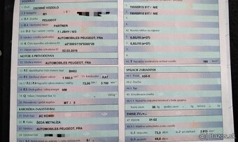 predám MOTOR BH02 PEUGEOT PARTNER 1.6 HDI 2016 0445110566 - 3