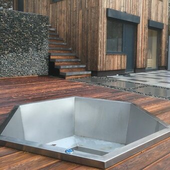 Nerezový kúpací sud - 3