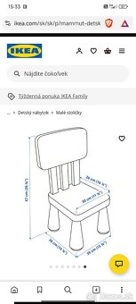 Detská stolička Ikea Mammut - 3