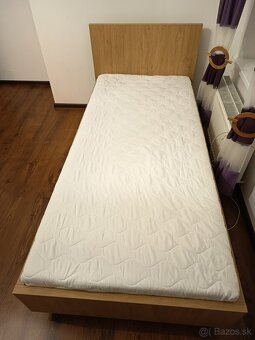 Jednolôžková posteľ MDF - 3