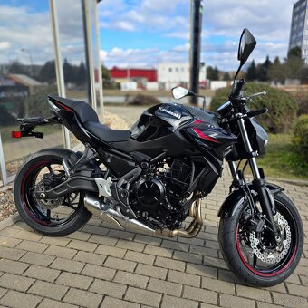 Kawasaki Z650 matte dark gray 2025 50kw aj 35kw - 3