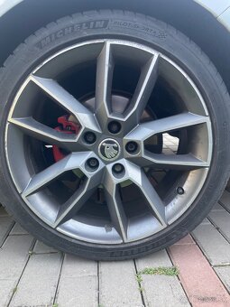 Predám elektróny z octavia 3RS 5x112 - 3