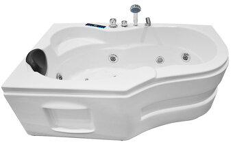 M-SPA - 0207 Kúpeľňová vaňa s hydromasážou 150 x 92 x 53 cm - 3