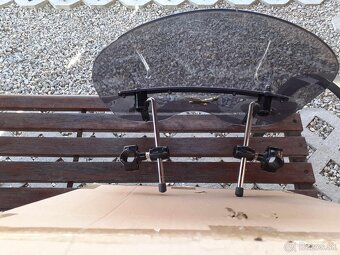 Celne sko Plexi stit na motorku-chopper - 3