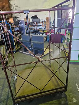 Prepravný skladový manipulačný vozik - 3