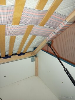 Manželská čalúnená posteľ - 3