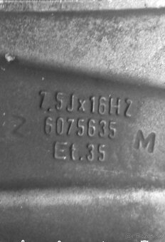 Predám hliníkové disky s pneumatikami na Oktaviu - 3