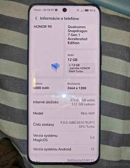 Honor 90  512GB čiernej farbe - 3