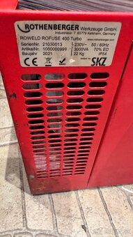 Rothenberger Rofuse 400 Turbo zvaraci pristroj - 3