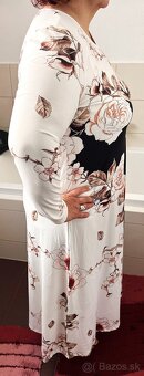Šaty s kvetmi veľkosť 44 - 3