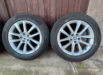 originální ALU kolesá škoda elbrus R18 5x112 - 3