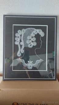 Obrazy s čipkou - 3