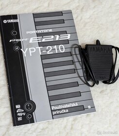 YAMAHA E223 elektronický keyboard/ klavesy so stojanom - 3