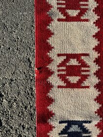 Vlnený koberec Kelim - 3