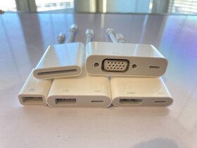 Originál APPLE redukcie / adaptéry z Lightning na USB, HDMI, - 3