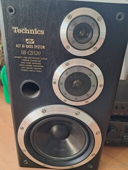 Predám Technics zostavu repro zosilňovač plus Yamaha subwoof - 3