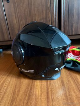 Výklopná moto prilba LS2 FF902 Scope Solid - 3