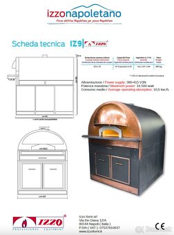 IZZO Forni - IZ9 Neapolská elektrické pizza pec - 3