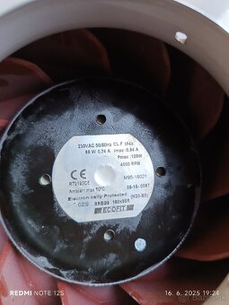 Industrialny ventilátor Cosmo RRV 100 EC - 3