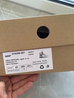 BOSP Taras Mid č.43,5 - odporúčaná max.dĺžka chodidla 28,8cm - 3