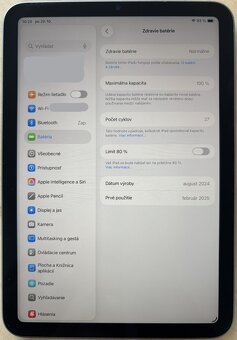 iPad mini Wi-Fi 128GB Kozmický sivý (2024) - 3