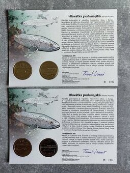 Autorská karta k 5€ minci Hlavátka a Orol - 3