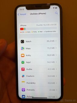 Iphone x cierny 64gb - 3