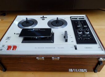 Kotučový magnetofon SONY TC-270 + repro SONY - 3