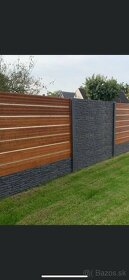 Podhrabové dosky, betónové ploty, 3D ploty - 3