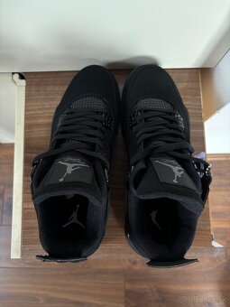 Nike Air Jordan 4 čierne - 3
