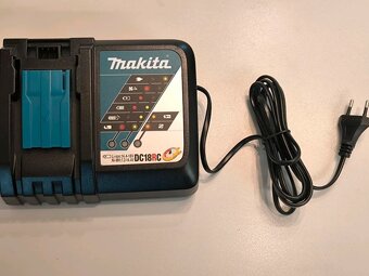 Nová nabíječka Makita DC18RC - 3