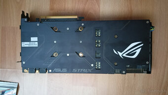 ✨Predám Asus ROG STRIX GTX1070 O8G GAMING - 8GB - 3