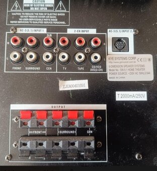 Genius 5.1 500w - 3