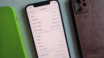 Apple iPhone 12 tmavý - 64GB, zdravie 85% - 3