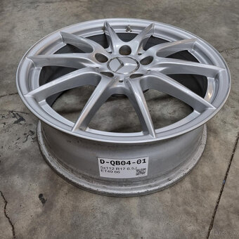 Hliníkové Mercedes disky 5x112 R17 6,5J ET49 - 3