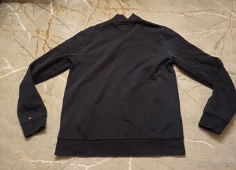 Tommy Hilfiger tmavomodrá zipsová - 3