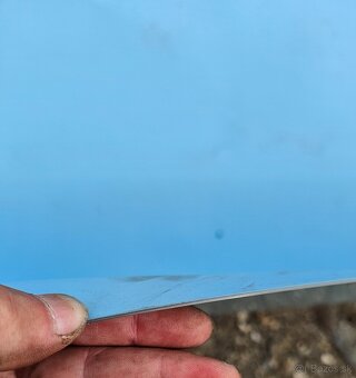 Fólia modrá - nová nepoužitá - pevná odolná - 3