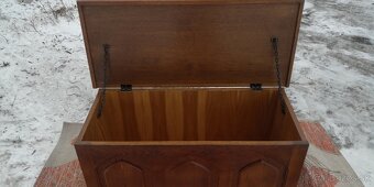 Rustikálna masivná truhla - 3