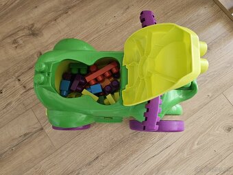 Mega Bloks Zberač kociek krokodíl - 3