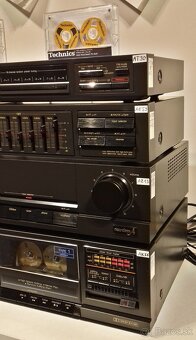 Zostava TECHNICS tuner, equalizer, zosilnovac, 2-deck = A03 - 3