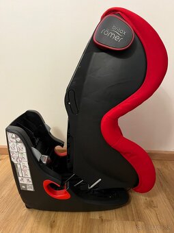 Autosedačka BRITAX RÖMER King II Black/FireRed - 3