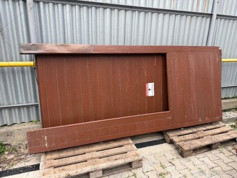 Predám drevenú bránu - 3